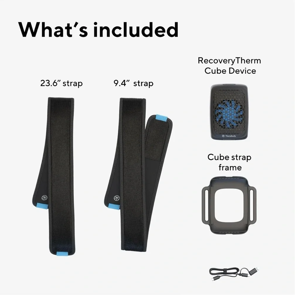 Therabody RecoveryTherm Cube for Pain Relief, Aches and Muscle Recovery